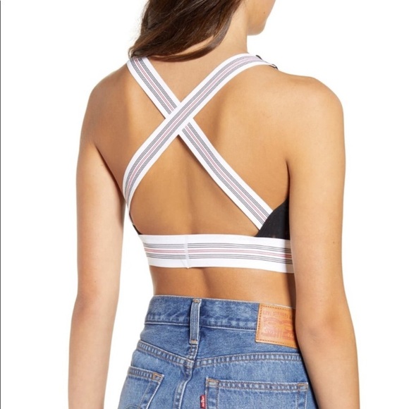 Champion Acid Wash Sports Bra Strappy Top. NEW - Picture 2 of 7